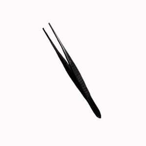 Gillies Tissue Forceps (Black Coated)
