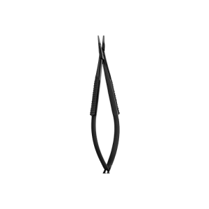 Micro Castroviejo Needle holder without ratch (Black Coated)