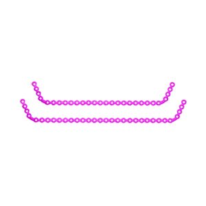 Reconstruction Plates for mandible Double Angled