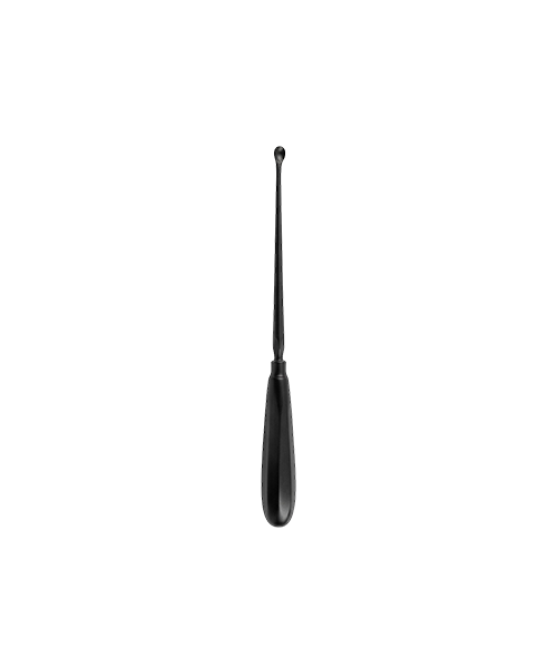Simon Bone Curette (Black Coated)