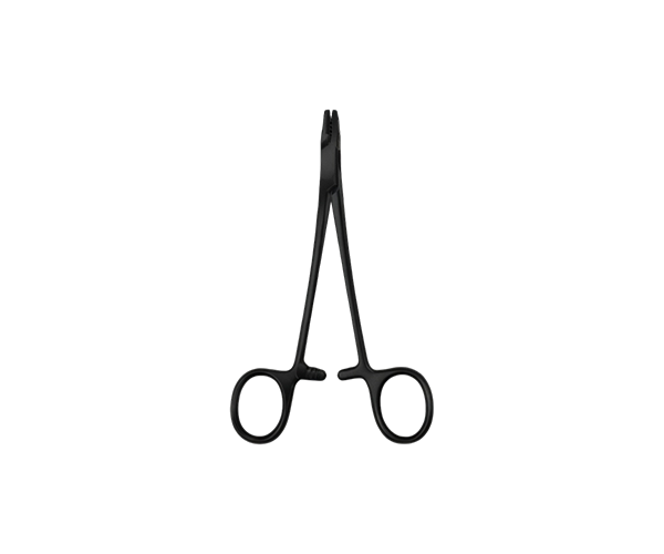 TC CRILE-WOOD Needle Holder (Black Coated)